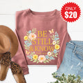 Be Still And Know Sweatshirt - Heather Mauve - 20 product image 1