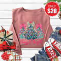 Merry and Bright Sweatshirt - Heather Mauve - 20 product image 1