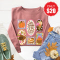Give Thanks Sweatshirt - Heather Mauve - 20 product image 1