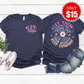 Let Them Tee - Heather Navy - 15 product image 1
