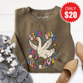Stay Loose Sweatshirt - Heather Olive - 20 product image 1