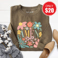 Amen Sweatshirt - Heather Olive - 20 product image 1