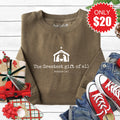 Greatest Gift Sweatshirt - Heather Olive - 20 product image 1