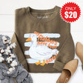 Flabbers Have Been Gasted Sweatshirt - Heather Olive - 20 product image 1