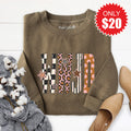 WWJD Sweatshirt - Heather Olive - 20 product image 1