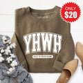 YHWH Sweatshirt - Heather Olive - 20 product image 1