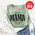 Keep Faith Mama Sweatshirt - Heather Sage - 20 product image 1