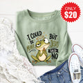 Jesus Said No Sweatshirt - Heather Sage - 20 product image 1