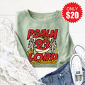 Psalm 23 Sweatshirt - Heather Sage - 20 product image 1