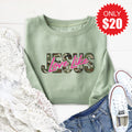 Love Like Jesus Sweatshirt - Heather Sage - 20 product image 1