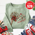 Christmas Wishes Sweatshirt - Heather Sage - 20 product image 1