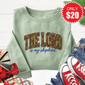 The Lord Is My Shepherd Sweatshirt - Heather Sage - 20 product image 1