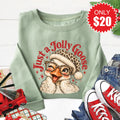 Jolly Goose Sweatshirt - Heather Sage - 20 product image 1