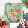 Jesus Is The Reason Sweatshirt - Heather Sage - 20 product image 1