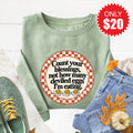 Count Your Blessings Sweatshirt - Heather Sage - 20 product image 1