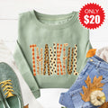 Thankful Sweatshirt - Heather Sage - 20 product image 1