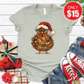 Christmas Chicken Tee - Heather Sage - 15 product image 1