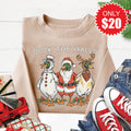 Duck The Halls Sweatshirt - Heather Sand - 20 product image 1