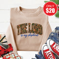 The Lord Is My Shepherd Sweatshirt - Heather Sand - 20 product image 1