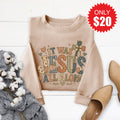 It Was Jesus Sweatshirt - Heather Sand - 20 product image 1