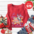 Deer, Its Christmas Sweatshirt - Heather Scarlet - 20 product image 1