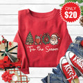 Tis The Season Sweatshirt - Heather Scarlet - 20 product image 1