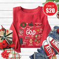 My God Is Sweatshirt - Heather Scarlet - 20 product image 1