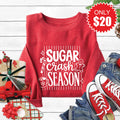 Sugar Crash Sweatshirt - Heather Scarlet - 20 product image 1