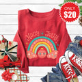 Holly Jolly Sweatshirt - Heather Scarlet - 20 product image 1