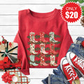 Christmas Boots Sweatshirt - Heather Scarlet - 20 product image 1
