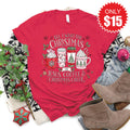 All I Want for Christmas Tee - Heather Scarlet - 15 product image 1