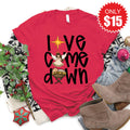Love Came Down Tee - Heather Scarlet - 15 product image 1