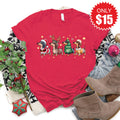Dachshund Tee - Heather Scarlet - 15 product image 1