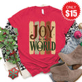 Joy To The World Tee - Heather Scarlet - 15 product image 1