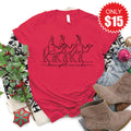 Tonight We Ride Tee - Heather Scarlet - 15 product image 1