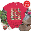 Christmas Boots Tee - Heather Scarlet - 15 product image 1