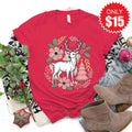 Reindeer Tee - Heather Scarlet - 15 product image 1