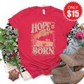 Hope Is Born Tee - Heather Scarlet - 15 product image 1