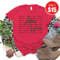 Adore Him Tee - Heather Scarlet - 15 product image 1