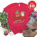 Christmas Calories Tee - Heather Scarlet - 15 product image 1
