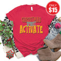 Christmas Spirit Activate Tee - Heather Scarlet - 15 product image 1