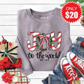 Joy To The World Sweatshirt - Heather Storm - 20 product image 1