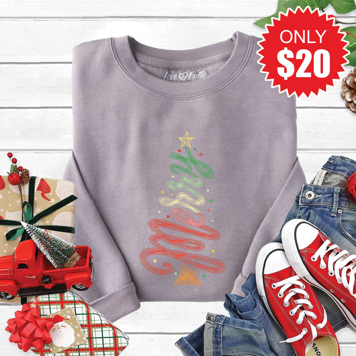 Merry Sweatshirt - Heather Storm - 20 product image 1