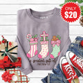 Greatest Gift Stockings Sweatshirt - Heather Storm - 20 product image 1