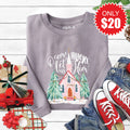 O Come Church Sweatshirt - Heather Storm - 20 product image 1