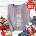Let Us Adore Him Sweatshirt - Heather Storm - 20 product image 1