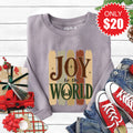 Joy To The World Sweatshirt - Heather Storm - 20 product image 1