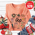 My God Is Sweatshirt - Heather Terracotta - 20 product image 1