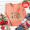 Jesus Loves You Sweatshirt - Heather Terracotta - 20 product image 1