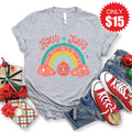 Holly Jolly Tee - Heather Grey - 15 product image 1